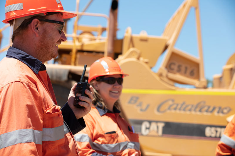 B&J Catalano supporting mining operations